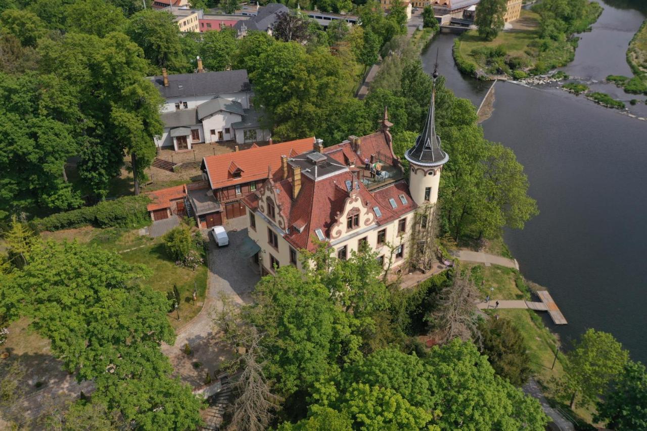 Schloss Gattersburg Hotel กริมมา ภายนอก รูปภาพ